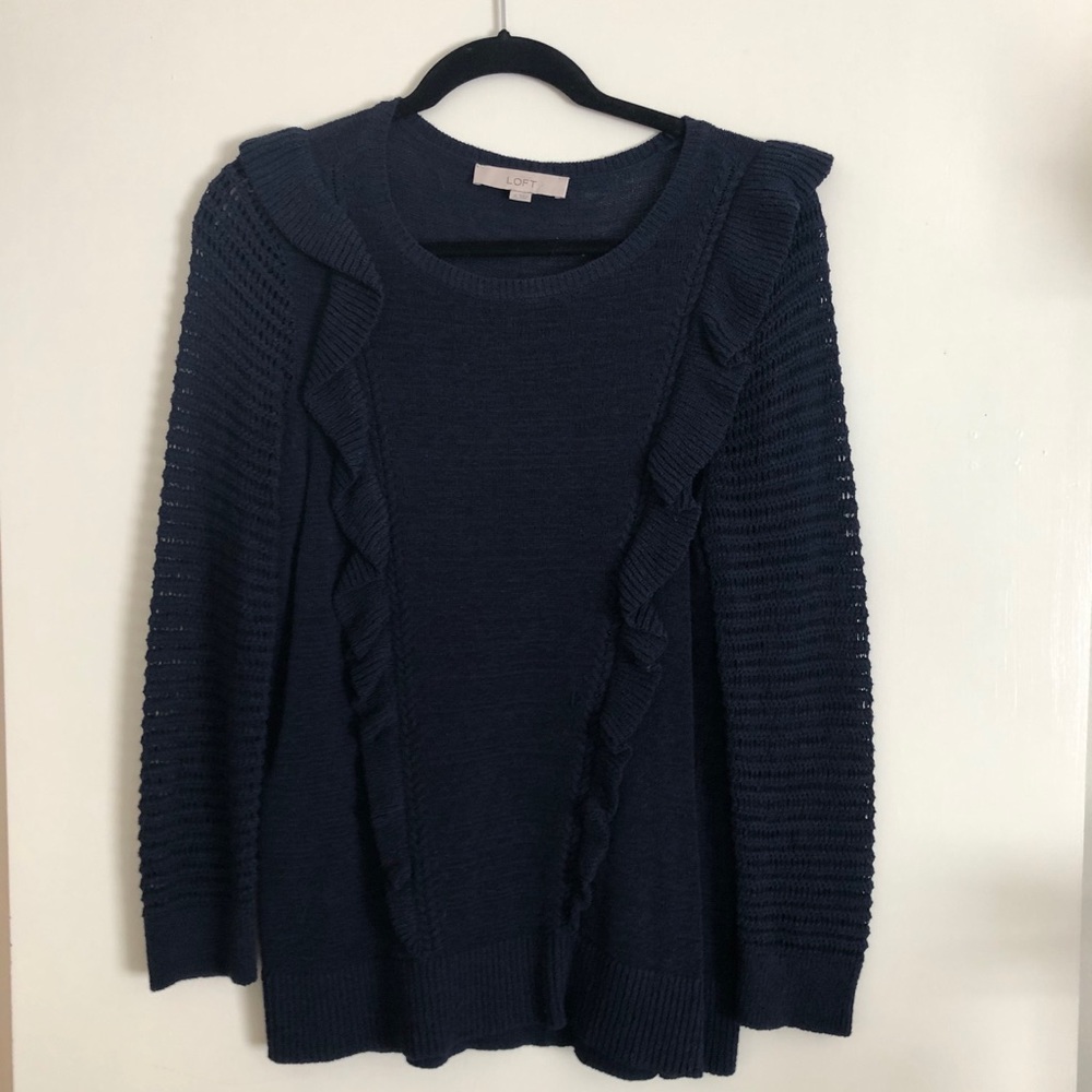 Blue LOFT sweater